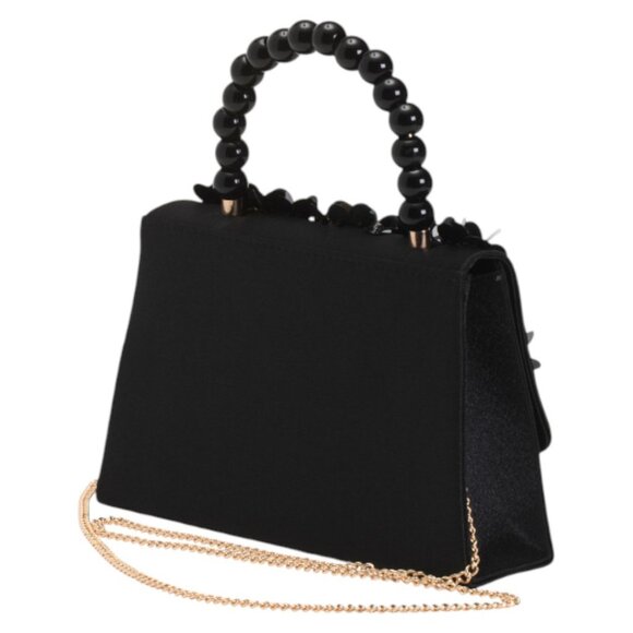 ALESSIA BIANCHI Floral Beaded Clutch